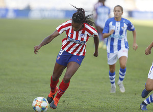 Temp. 19/20. Sporting de Huelva - Atlético de Madrid Femenino. Ludmila