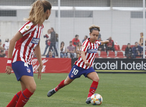 Temp. 19/20. Atlético de Madrid Femenino - Sevilla FC. Centro Deportivo Wanda Alcalá de Henares. Amanda