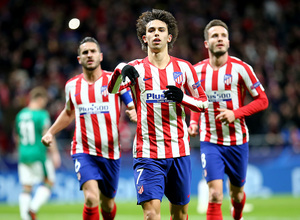 Temp. 19-20 | Atlético de Madrid - Lokomotiv | Joao Félix celebración
