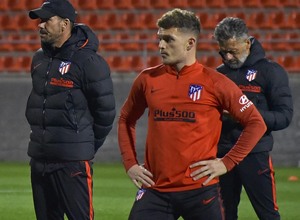 Temporada 19/20. Entrenamiento primer equipo en Majadahonda. 