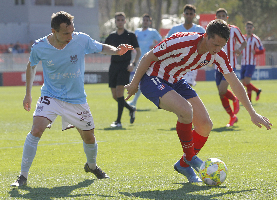 Temporada 19/20 | Atlético B - Pontevedra | Borja Garcés