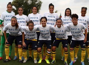 Temporada 2013-2014. Once del Féminas ante el Rayo Vallecano