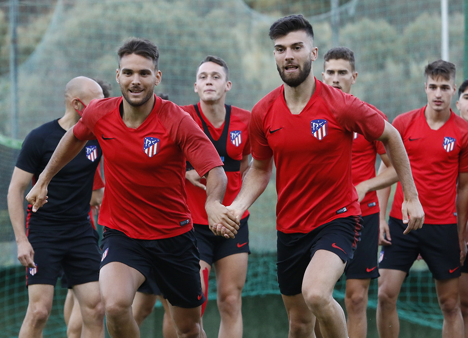 Temporada 19/20 | Entrenamiento en Marbella, fase de ascenso a Segunda División, Atlético B | Tropi y Calavera