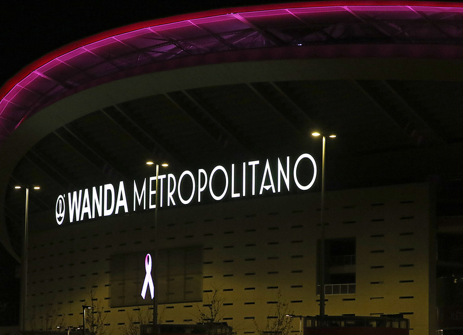 Temp. 20-21 | Wanda Metropolitano día mundial Cáncer de Mama. 
