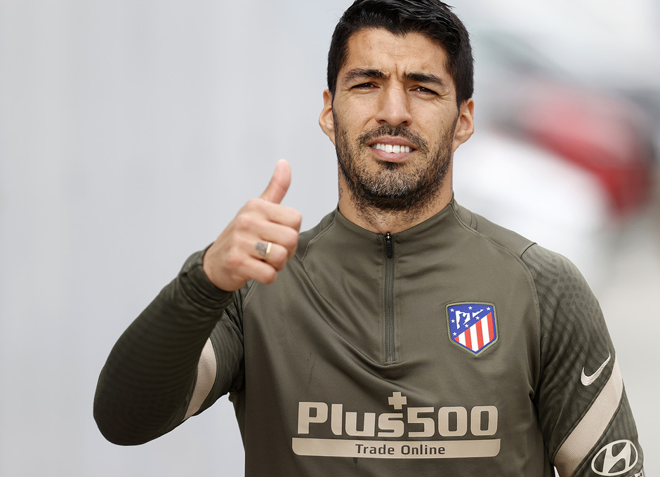 Temp. 20-21 | Entrenamiento Atlético de Madrid | Suarez