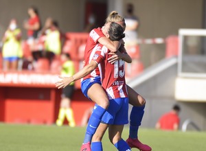 Temp. 21-22 | Atlético de Madrid Femenino - AS Roma | Celebración gol Meseguer