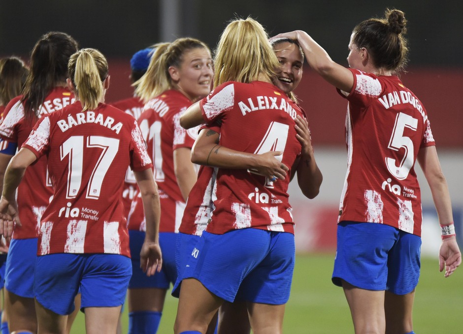 Temp. 21-22 | Atlético de Madrid Femenino - Rayo Vallecano | Celebración Laia Aleixandri