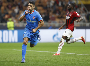 Temporada 2021/22 | Champions League | AC Milan - Atleti | Suárez celebración 1