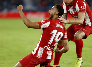 Temp. 21-22 | Levante-Atlético de Madrid | Cunha celebración 2