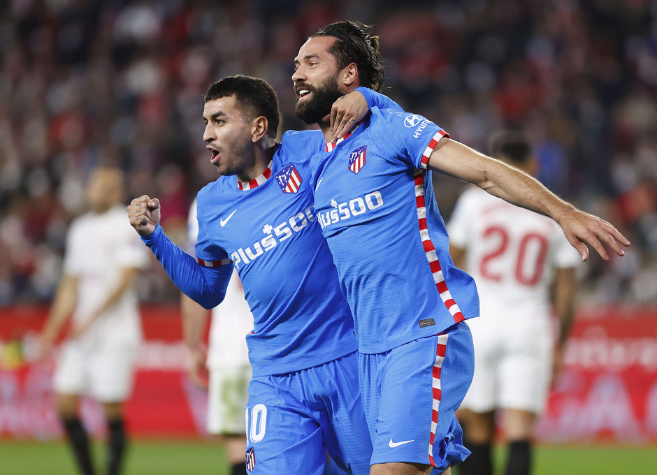 Temp. 21-22 | Sevilla - Atlético de Madrid | Felipe y Correa celebración