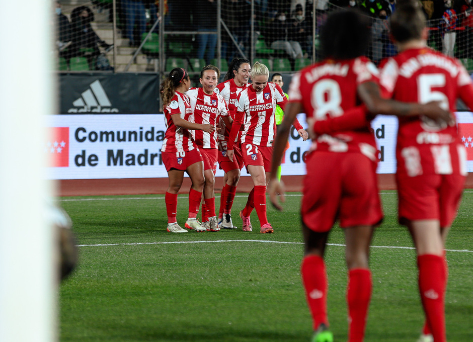 Temp. 21-22 | Supercopa de España Femenina | Levante - Atlético de Madrid Femenino | Celebración gol Ludmila