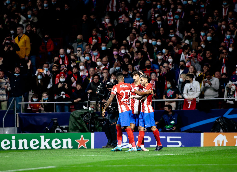 Temp. 21-22 | Atlético de Madrid - Manchester United | Celebración