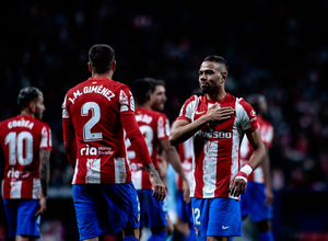 Temp. 21-22 | Atlético de Madrid-Celta | Renan Lodi celebración