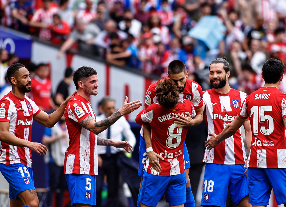 Temp. 21-22 | Atlético de Madrid - Espanyol | Piña celebración