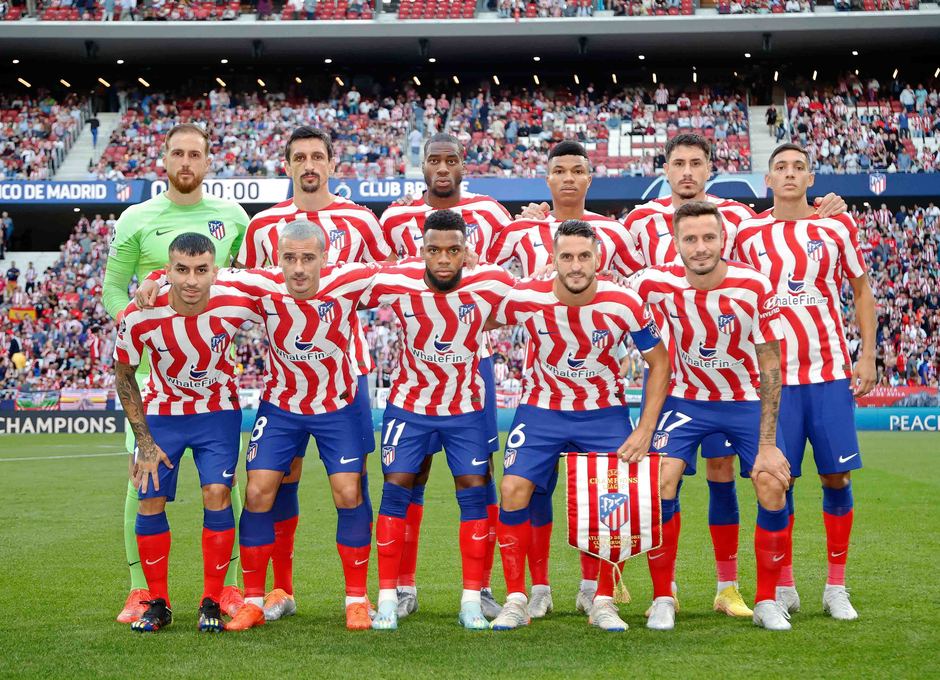 Temp 22-23 | Atlético de Madrid-Club Brujas | Once titular