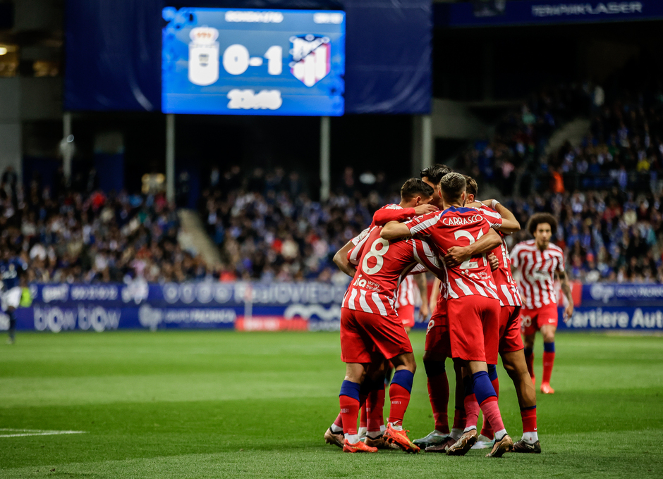 Temp. 22-23 | Oviedo - Atlético de Madrid | Celebración