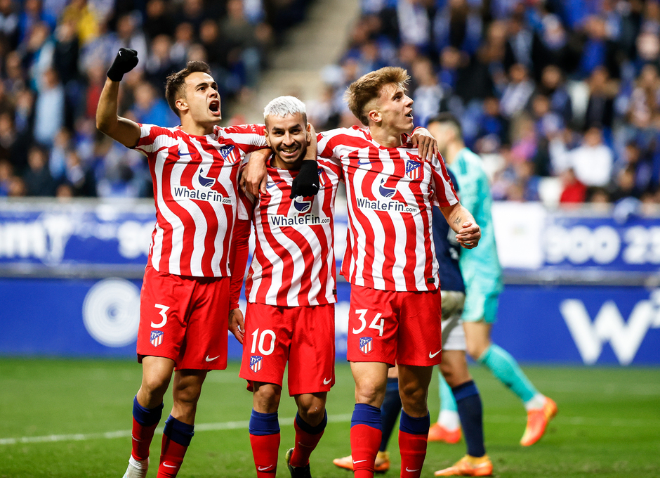 Temp. 22-23 | Oviedo - Atlético de Madrid | Celebración