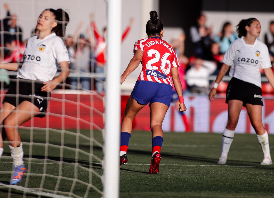Temp. 22-23 | Atlético de Madrid Femenino - Valencia | Lucía Moral celebración