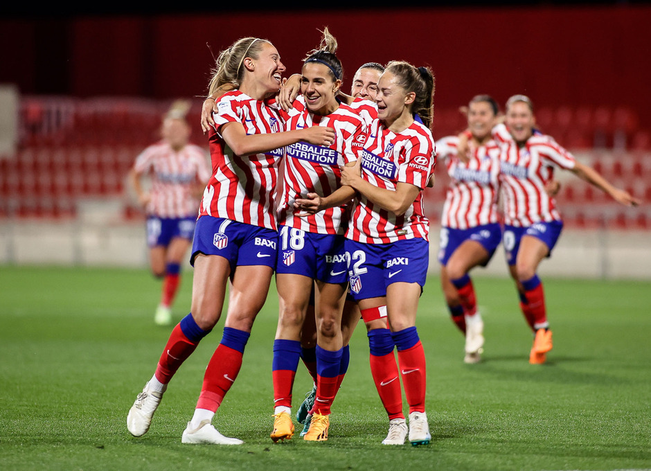 Temp. 22-23 | Atlético de Madrid Femenino - UDG Granadilla | Celebración Cardona