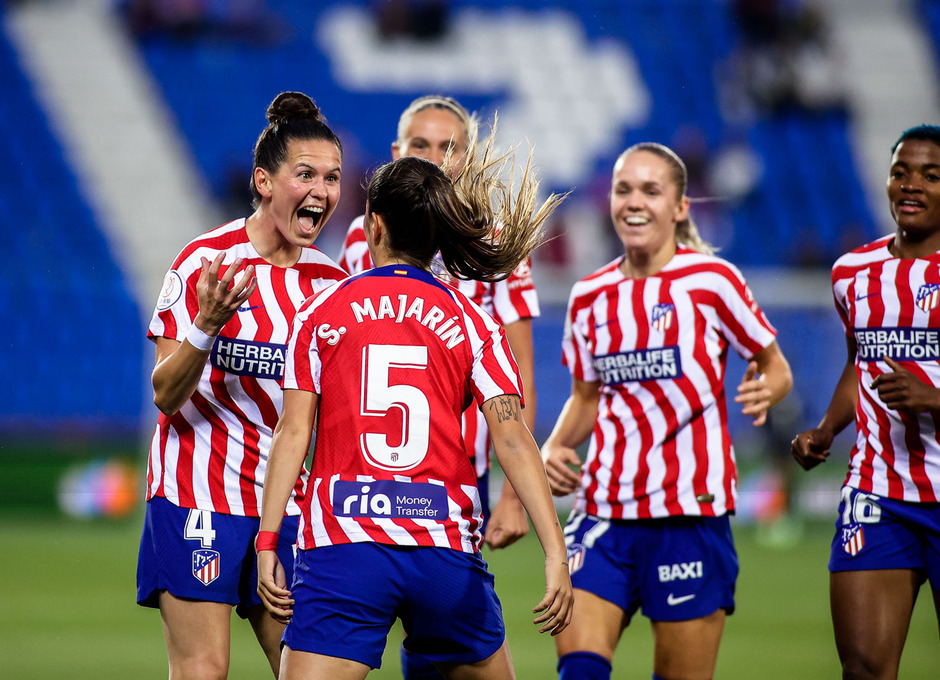 Temp- 22-23 | Copa de la Reina | Alhama - Atlético de Madrid Femenino | Majarín Celebración