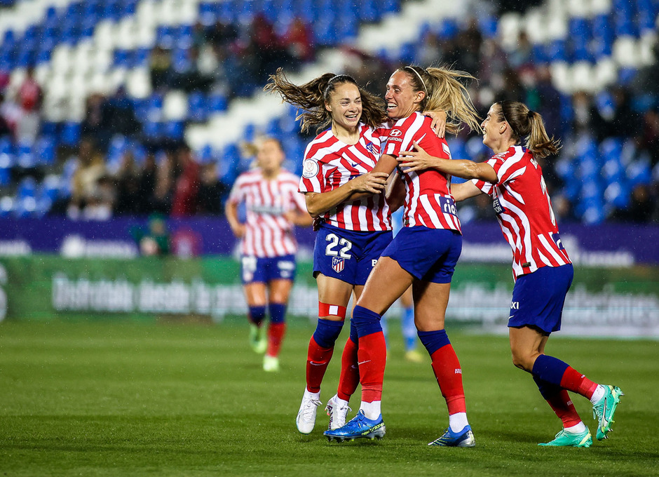 Temp- 22-23 | Copa de la Reina | Alhama - Atlético de Madrid Femenino | Banini celebración