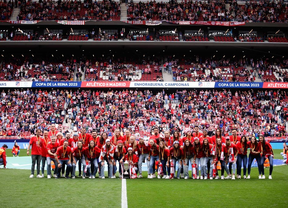 Temp. 22-23 | Atlético de Madrid - Real Sociedad | Homenaje al Atleti Femenino