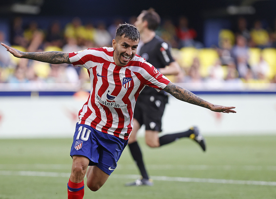 Temp. 22-23 | Villarreal - Atlético de Madrid | Correa celebración
