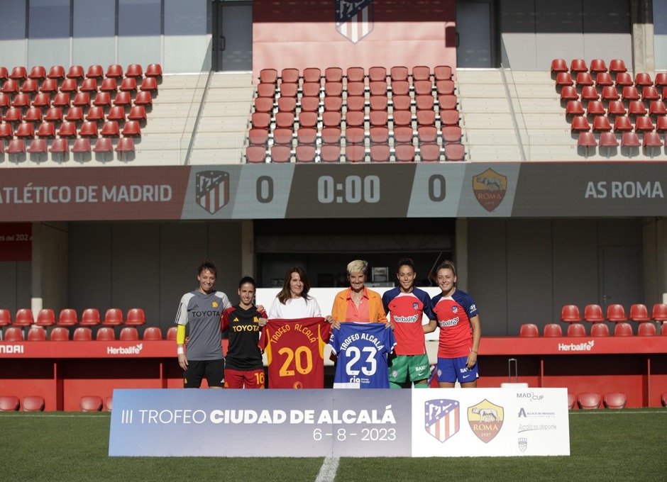 Temp. 23-24 | Trofeo Ciudad de Alcalá | Atlético de Madrid Femenino - AS Roma | Camisetas