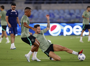 Temp. 23-24 | Entrenamiento 18-09-23 | Champions League | Saúl