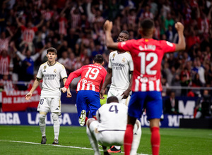 Temp. 23-24 | Atlético de Madrid - Real Madrid | Morata celebración
