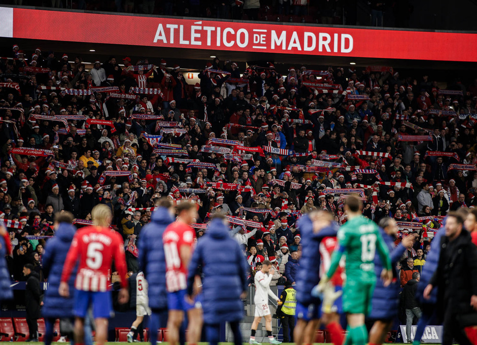 Temp. 23-24 | Atlético de Madrid - Sevilla | Equipo celebración 