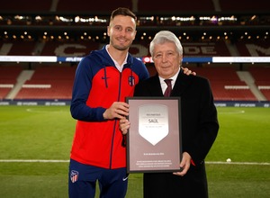 Temp. 23-24 | Saúl y Cerezo placa de 400 partidos