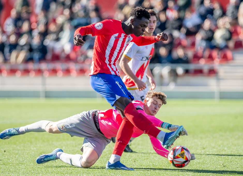 Temp. 23-24 | Copa del Rey | Atlético de Madrid Juvenil A - Rayo Vallecano | Omar