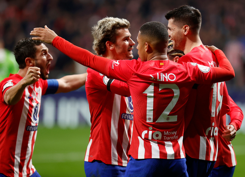 Temp. 23-24 | Copa del Rey | Atlético de Madrid - Real Madrid | Piña gol morata