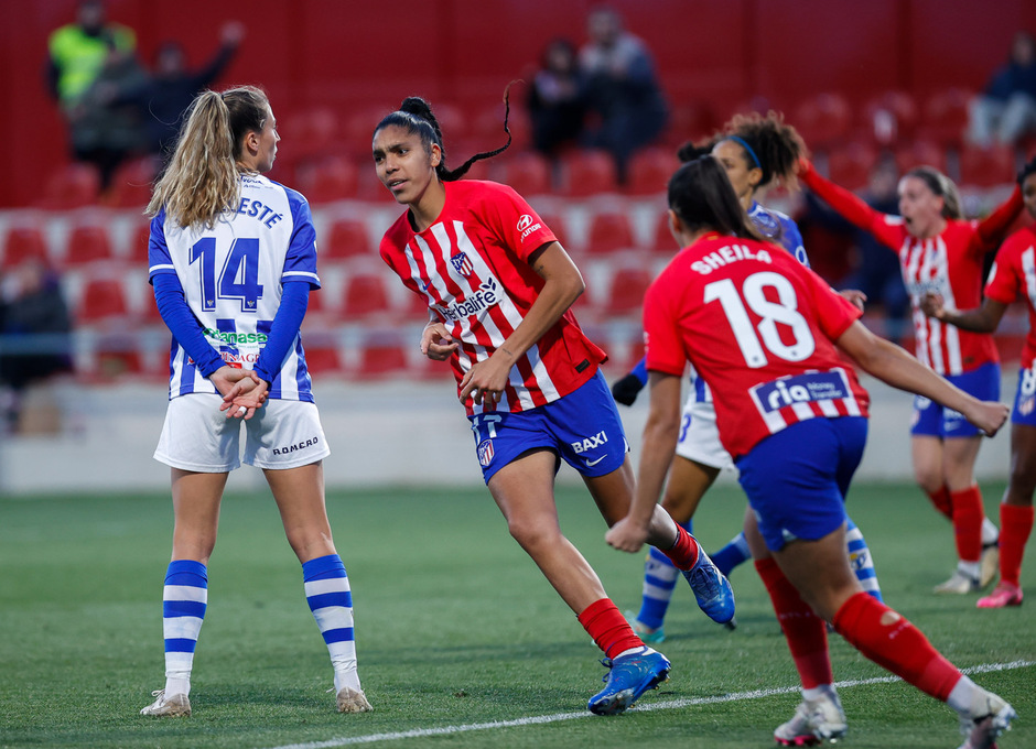 Temp. 23-24 | Atlético de Madrid Femenino - Sporting de Huelva | Gaby celebración