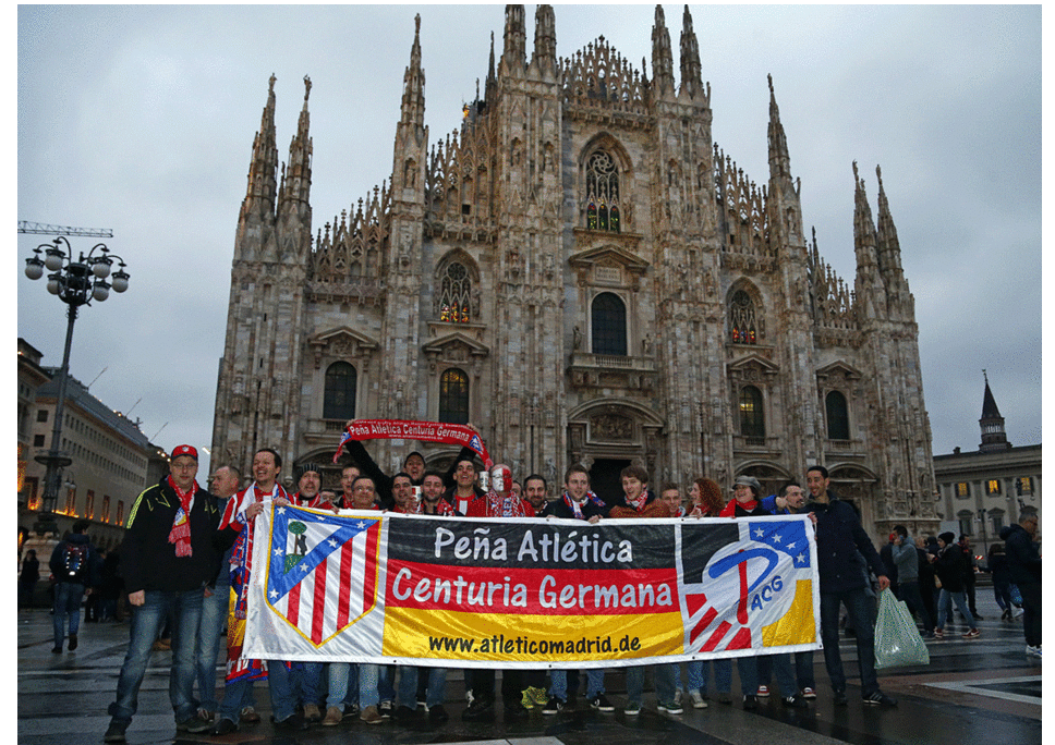 La Peña Atlética Centuria Germana estuvo presente junto a otros dos mil atléticos por las calles de Milán