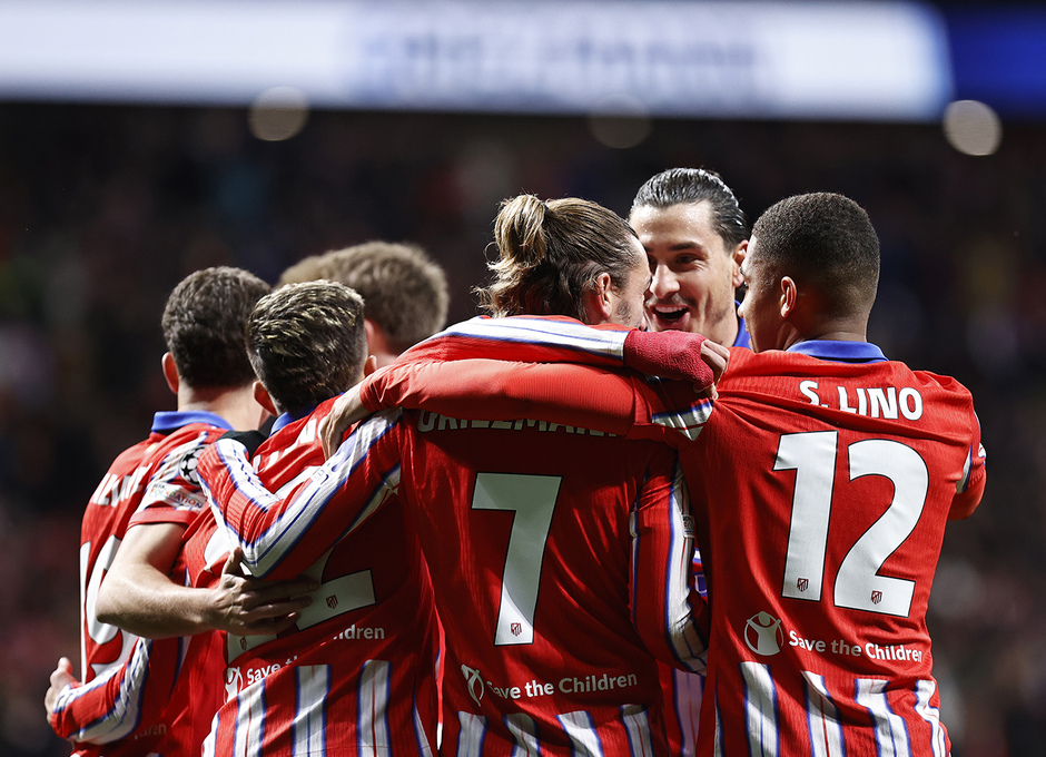 Temp. 24-25 | Atlético de Madrid - Slovan Bratislava | Celebración Griezmann