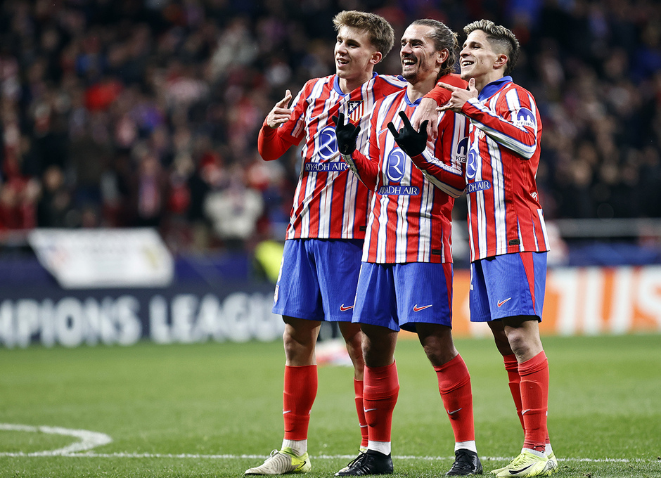 Temp. 24-25 | Atlético de Madrid - Slovan Bratislava | Celebración Griezmann