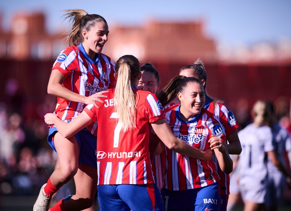 Temp. 24-25 | Atlético de Madrid Femenino - Levante | Celebración gol Jensen