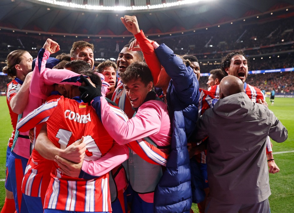 Temp. 24-25 | Champions League | Atlético de Madrid - Bayer Leverkusen | Celebración Julián Alvarez