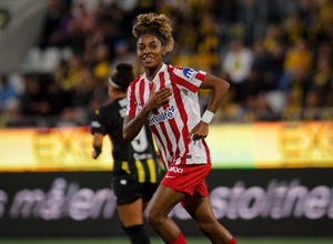 Temp. 25-26 | UEFA Women's Champions League | Hacken - Atlético de Madrid Femenino | Luany celebración