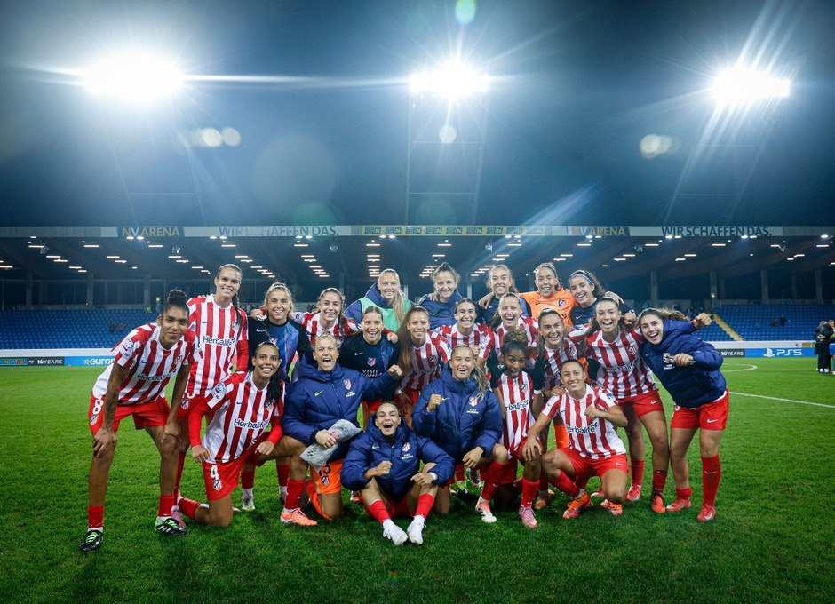 Temp. 25-26 | St. Pölten - Atlético de Madrid Femenino | UEFA Women's Champions League | Celebración