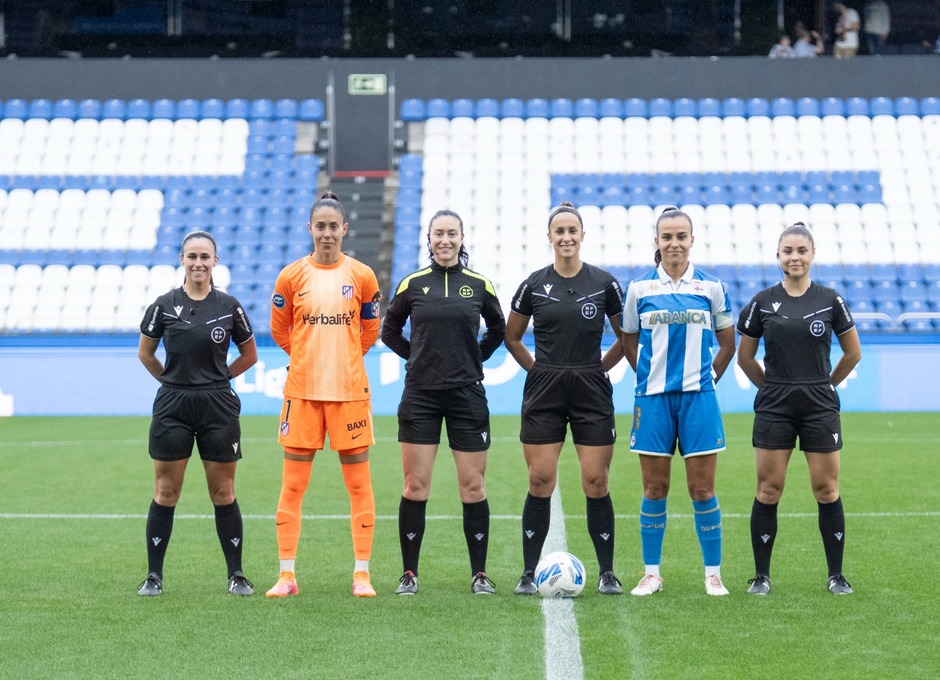Temp. 25-26 | Deportivo - Atlético de Madrid Femenino | Capitanas