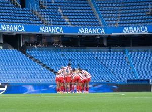 Temp. 25-26 | Deportivo - Atlético de Madrid Femenino | Piña grupo conjura