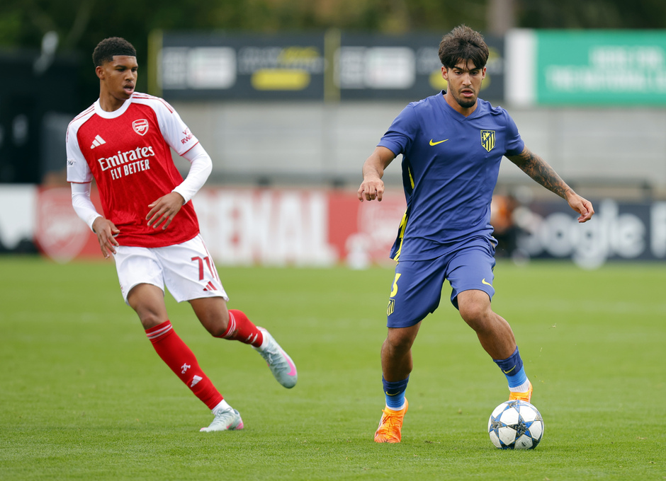 Temp. 25-26 | Arsenal - Atlético de Madrid Juvenil A | UEFA Youth League | Dani Muñoz