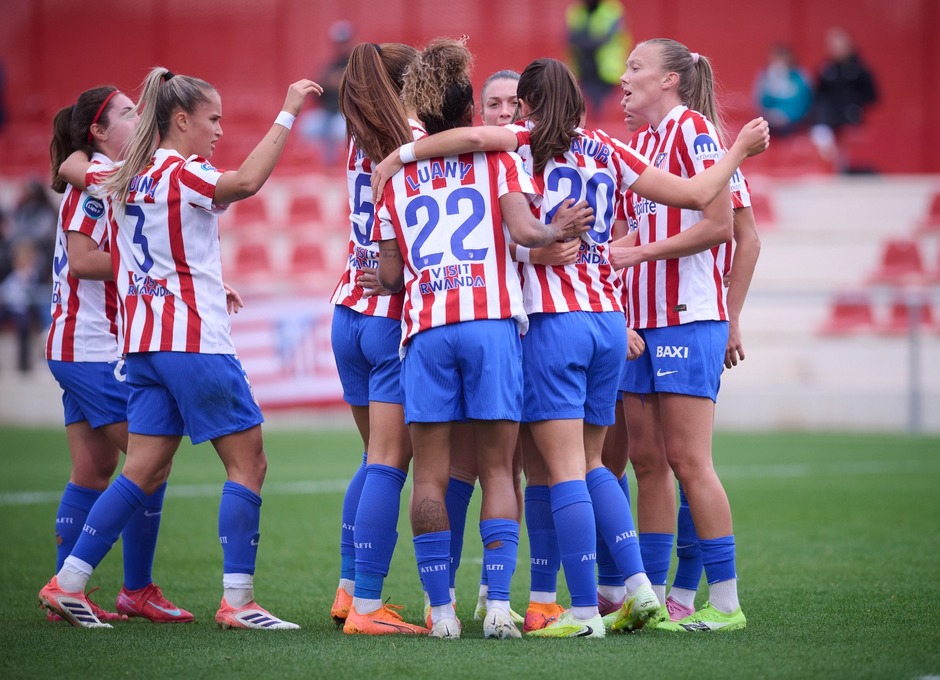 Temp. 25-26 | Atlético de Madrid Femenino - Alhama | Celebración Jensen