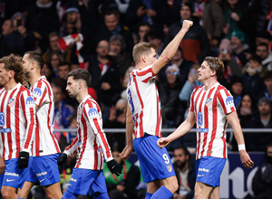 Temp. 2025/26 | Atlético de Madrid-Oviedo | Piña celebración 3