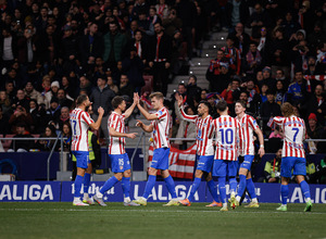 Temp. 2025/26 | Atlético de Madrid-Oviedo | Piña celebración 5