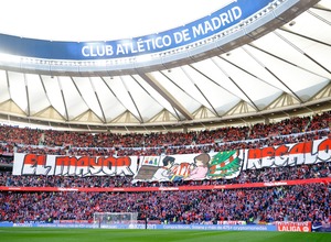 Temp. 25-26 | Atlético - Valencia | Tifo de la grada
