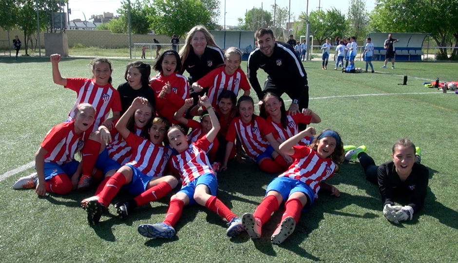 El Femenino Alevín B logra su primer título de Liga